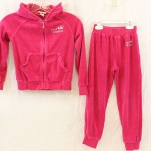 Juicy Couture Matching Jump / Track Suit Size 6